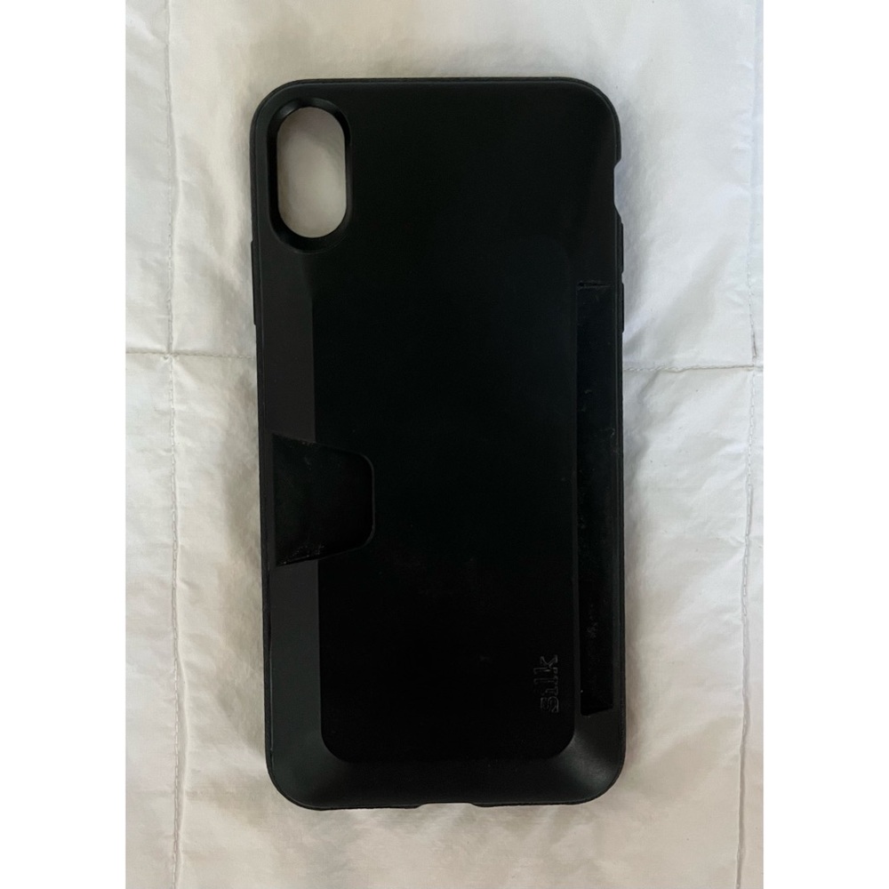 [Silk] Black iPhone XS Max Wallet Case